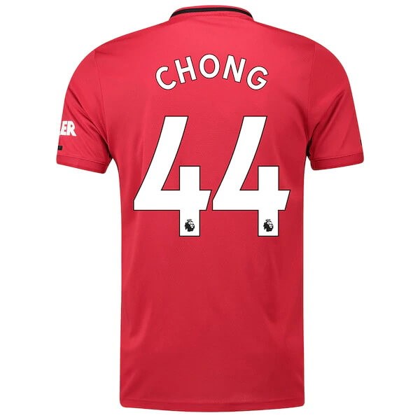 Camiseta Manchester United NO.44 Chong Replica Primera Ropa 2019/20 Rojo